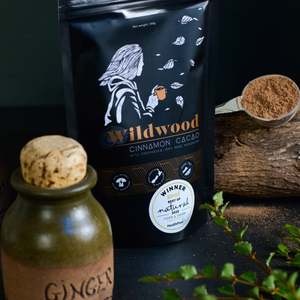 Mamas Wellbeing: Wildwood Cinnamon Cacao with Cordyceps and Lion's Mane