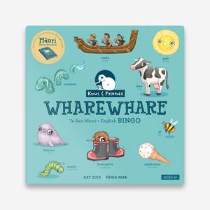 Wharewhare - Māori and English Bilingual Bingo