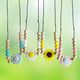 Teething Necklace - Sunflowers