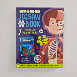 Science: Glow in the Dark Jigsaw and Book