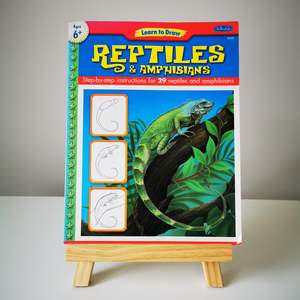 Science: Learn to Draw Reptiles and Amphibians