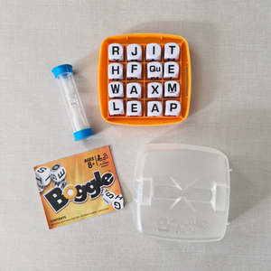 Games: Boggle Word Dice Game