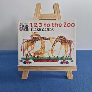1, 2, 3 to the Zoo Flash Cards
