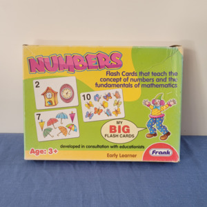 Numbers  Big Flash Cards