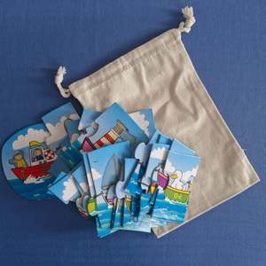 Alphabet Moving Picture Puzzle