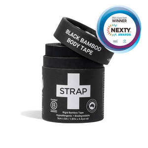 Natural Healing: STRAP Black Bamboo Body Tape