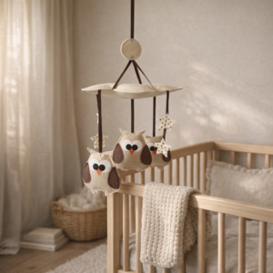 Night Owls and Dotted Stars Mobile