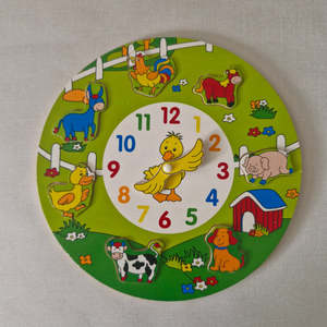 Under 5s: Farm Animal Clock Puzzle