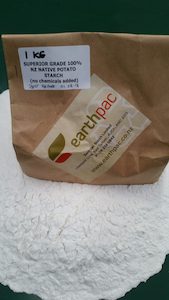 Products: Potato Starch NZ Gluten Free Product made by earthpac