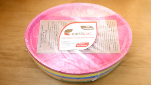 Products: Coloured Oval Plate (25) - earthpac
