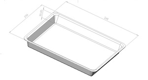 Medical/General Use Tray Large (150) - earthpac
