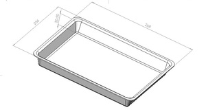 Products: Medical/General Use Tray Large (150) - earthpac