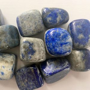 Products: Lapis Lazuli Tumble Tumbles - Earthsynergy webstore New Zealand