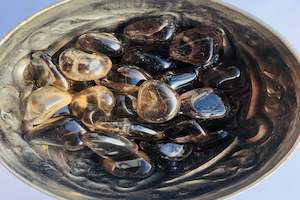 Tumbled Crystals: smoky quartz