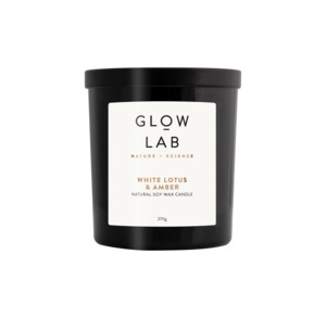 Home: White Lotus & Amber Candle