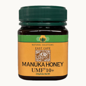 Manuka Honey: Natural Solutions East Cape UMF® 10+ Manuka Honey
