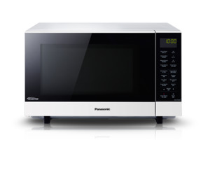 Microwaves: Panasonic 27L Inverter Solo Microwave NN-SF564WQPQ