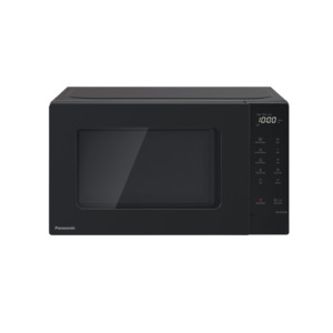 Microwaves: Panasonic 20L Solo Microwave Oven NN-ST22QBQPQ with 8 Pre-Programmed Auto Menus-Black