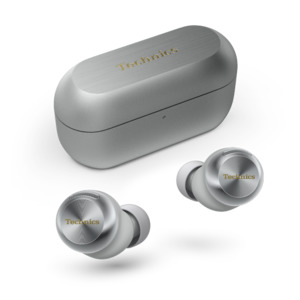 Headphones: Technics Flagship True Wireless Noise-Cancelling Earbuds (Silver)