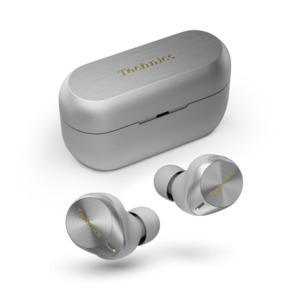 Technics True Wireless Noise Cancelling Earphones with Multipoint Bluetooth®, AZ80-Silver