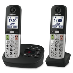 Telephones: Panasonic Digital Cordless Answering System KX-TGU432AZB
