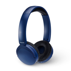 Panasonic HF630B Wireless Headphones with 72 Hour Battery Life-Blue