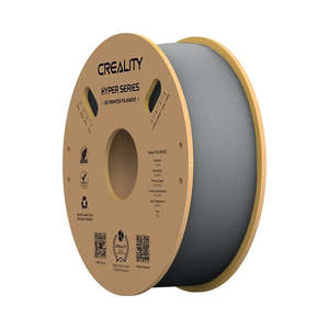 3d Printing: 1.75mm Grey Creality Hyper PLA Filament 1kg Roll