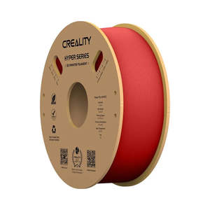 3d Printing: 1.75mm Red Creality Hyper PLA Filament 1kg Roll