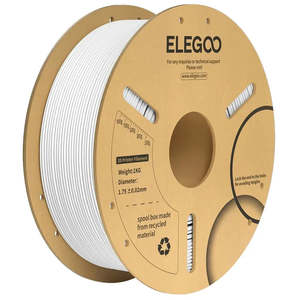 Elegoo PLA plus filament White 1.75mm 1kg