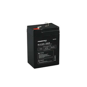 Batteries: 6V 4.5Ah SLA Battery