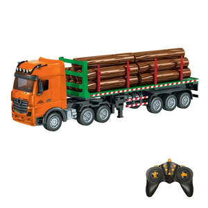 Toys Remote Control: RC Timber Transporter 1:18 2.4GHz Nine-Channel Semi-Alloy