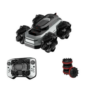 Toys Remote Control: 2.4GHZ Mini Amphibious Stunt R/C Car
