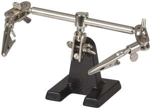 Tools: Third Hand PCB Holder Tool with 2 Clips and Heavy Base