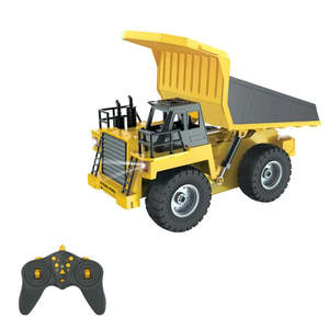Toys Remote Control: 2.4GHz 1:18 Scale Nine-Channel Semi-Alloy RC Tipper