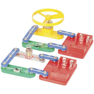 Science Learning: 14-in-1 Snap-on Electronic Project Kit