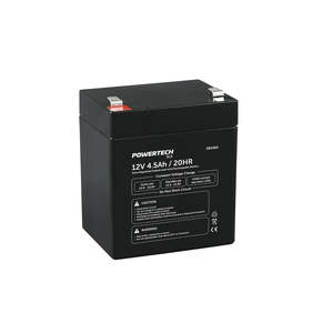 Batteries: 12V 4.5Ah SLA Battery