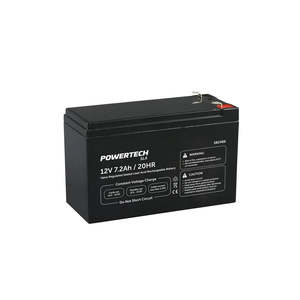 Batteries: 12V 7.2Ah SLA Battery