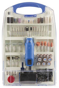 Tools: 110 Piece 12V Rotary Tool Set