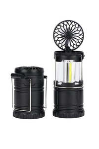 Lighting Torches: 2 in 1 Collapsible LED Lantern with Fan