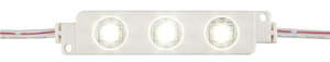 IP65 LED Light Module String, 10x 3x5050-LEDs, Cool White
