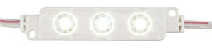 IP65 LED Light Module String, 10x 3x3528-LEDs, Cool White