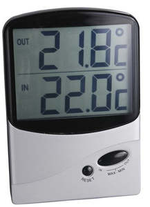 Thermometers: Jumbo Display In/Out Thermometer