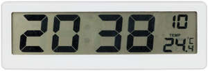 LCD Clock with Thermometer