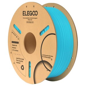 3d Printing: Elegoo PLA filament Sky Blue 1.75mm 1kg