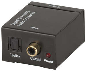 Converters: Digitech Digital to Analogue Audio Converter