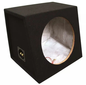 12″ CARPETED SEALED SUBWOOFER BOX East Coast Soundz