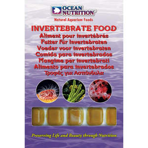 Frozen Fish Food: Ocean Nutrition Frozen Invertebrate Food