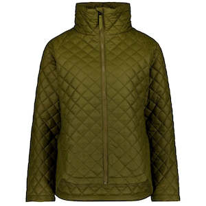 Moke: Moke Melissa Womens Quilted Jacket - Loden