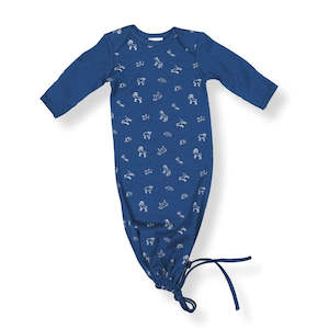 Little Flock Of Horrors: LFOH Newcomer Baby Gown - Gibraltar Animal