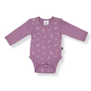 LFOH Riley Bodysuit - Mauve Animal